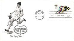 1972 8c Olympics First Day Cover First Day Cover