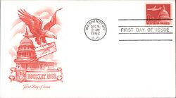 1963 8c US Air Mail Booklet First Day Cover First Day Cover