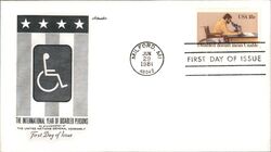 1981 18c International Year of Disabled Persons FDC First Day Cover