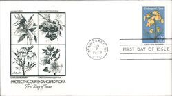 1979 15c Endangered Flora First Day Cover First Day Cover