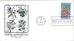 1979 15c Endangered Flora First Day Cover First Day Cover