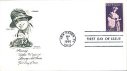 1980 15c Edith Wharton First Day Cover First Day Cover