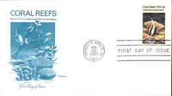 1980 15c Coral Reefs First Day Cover First Day Cover