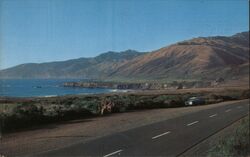 Jade Cove, Highway 1, California Carmel, CA Randy Larson Postcard Postcard Postcard