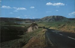 Black Mountain and Nicasio Reservoir, Marin County, CA California Abbie Purcell Postcard Postcard Postcard