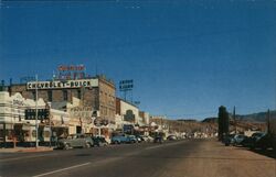 Kingman Arizona, Street Scene, Route 66, Richfield Cafe, Chevrolet Buick Merle Porter Postcard Postcard Postcard