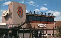 Alioto's #8 Restaurant, Fisherman's Wharf, San Francisco Postcard