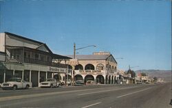 Parker, Arizona - Grand View Hotel and City Drug Center Merle Porter Postcard Postcard Postcard