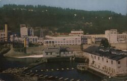 Crown Zellerbach Paper Mill, Oregon City, Oregon BOLTY Postcard Postcard Postcard