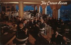 Lot of 800 Unused Vintage Postcards: The Crown Room, Fairmont Hotel, San Francisco San Francisco, CA Postcard