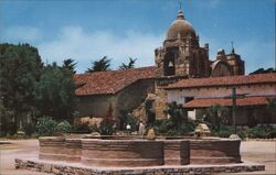 Mission Carmel, California Postcard