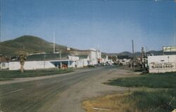 Main Street, Cayucos, California Postcard