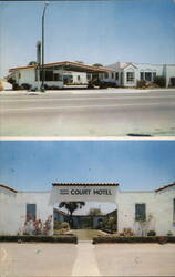 Santa Maria Court Motel, Santa Maria, CA California C.C. Wood Postcard Postcard Postcard