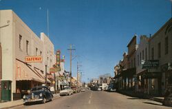 Main Street, Angels Camp, California Postcard