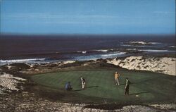 3rd Hole - Spyglass, Monterey Peninsula Country Club Postcard