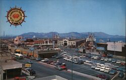 Fisherman's Wharf, San Francisco, California - Birdseye View Mike Roberts Postcard Postcard Postcard