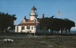 Point Pinos Lighthouse, California Postcard