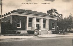 Cochran, GA - United States Post Office Georgia Postcard Postcard Postcard