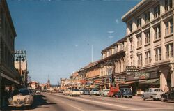 Main Street Watsonville California Merle Porter Postcard Postcard Postcard