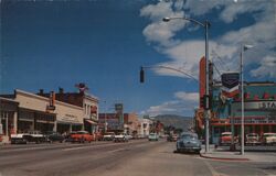 Carson City, Nevada Street View Postcard