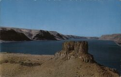 Sisters Peak, Columbia River, Wallula Gap, WA Washington BOLTY Postcard Postcard Postcard