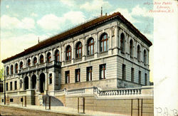 New Public Library Providence, RI Postcard Postcard