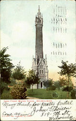 Lake Front Water Tower Milwaukee, WI Postcard Postcard