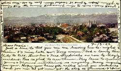 Bird's Eye View Postcard