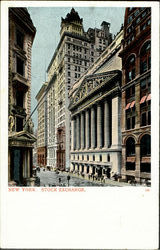 New York Stock Exchange Postcard