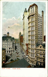 Park Row Postcard