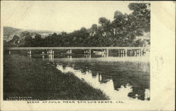 Scene At Avila Postcard