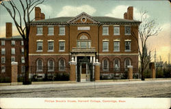 Phillips Brook's House, Harvard College Postcard