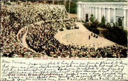 Hearst Greek Theatre, University of California Berkeley, CA Postcard Postcard