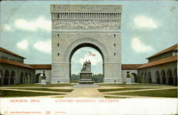 Memorial Arch, Stanford University Palo Alto, CA Postcard Postcard