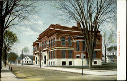 High School Concord, NH Postcard Postcard