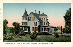 Pleasant View Home Of Rev. Mary Baker G. Eddy Postcard