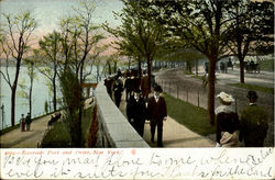 Riverside Park And Drive New York, NY Postcard Postcard