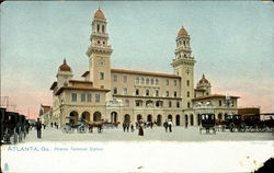 Atlanta Terminal Station Georgia Postcard Postcard