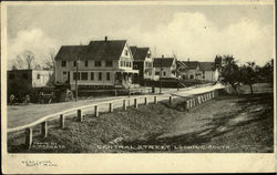 Central Street Looking South Postcard