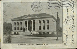 Carnegie Library Postcard