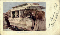 Cherrelyn Horse Car Postcard