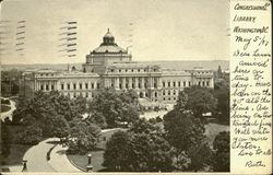 Congressional Library Postcard