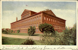 Pension Building Postcard