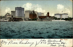 Battery Park Postcard