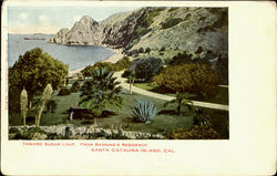 Toward Sugar Loaf From Banning's Residence Postcard