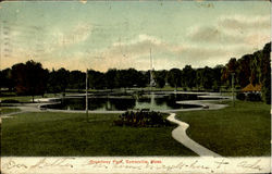 Broadway Park Postcard