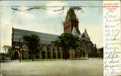 Memorial Hall, Harvard College Postcard