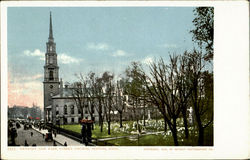 Granary And Park Street Church Postcard