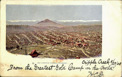 Cripple Creek Colorado Postcard Postcard