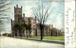 New State Armory Providence, RI Postcard Postcard